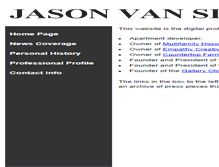 Tablet Screenshot of jasonvansickle.com